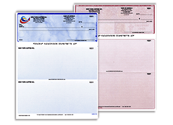 Voucher top checks for intuit quickbooks