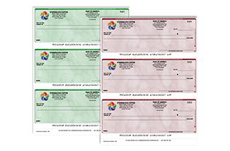 Order 3 Per Page Computer Checks For Quickbooks Quicken On Now 3 Per Page Checks On A Computer